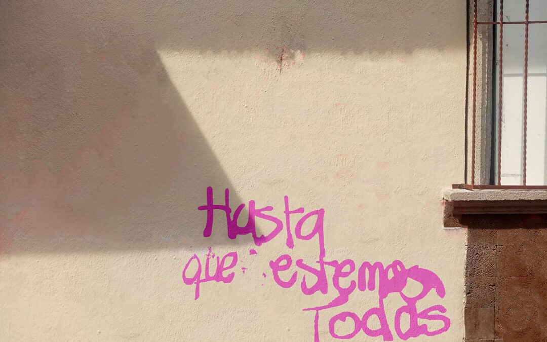Hasta las paredes gritarán nuestra rabia
